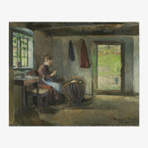 Farmhouse Interior, Skotta, Bærum by Harriet Backer - thumbnail_0_nf_66aeaf021000f9bb7f31f524